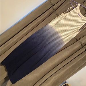Athleta Sz Small ombré maxi dress